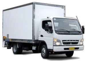 professional moving company truck